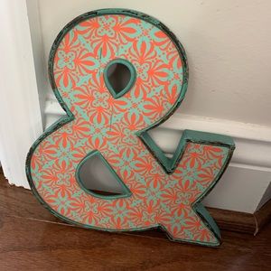 Metal wall decor - boho chic